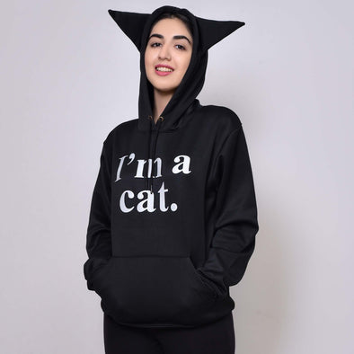 I am a Cat Hoodie For Ladies