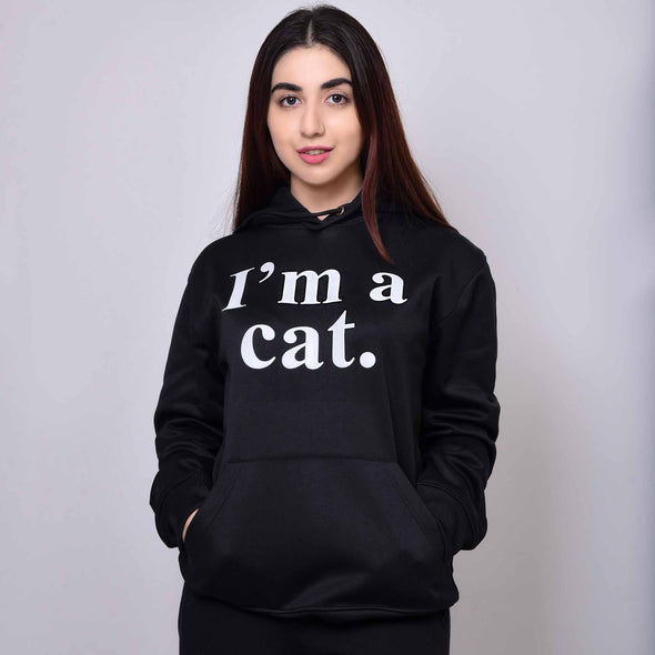 I am a Cat Hoodie For Ladies