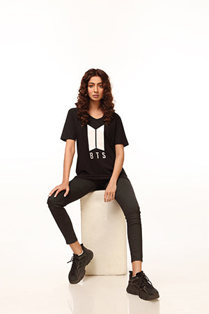 Black BTS – T Shirt For Female