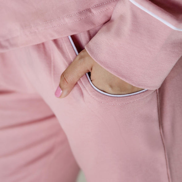 Pink - Button Down Nightsuit