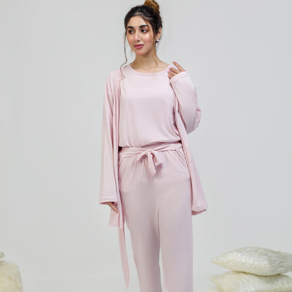 Baby Pink – 3 Piece Nightwear PJ’s